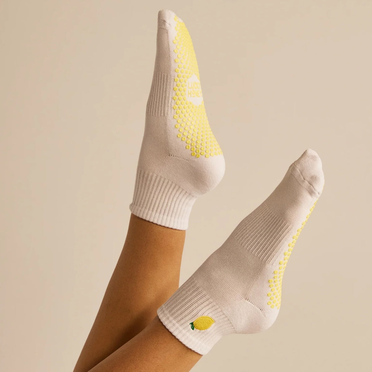 Harlow Lemon Sock
