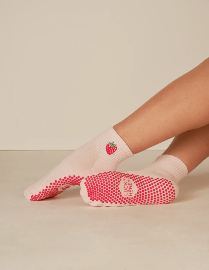 Harlow Strawberry Sock