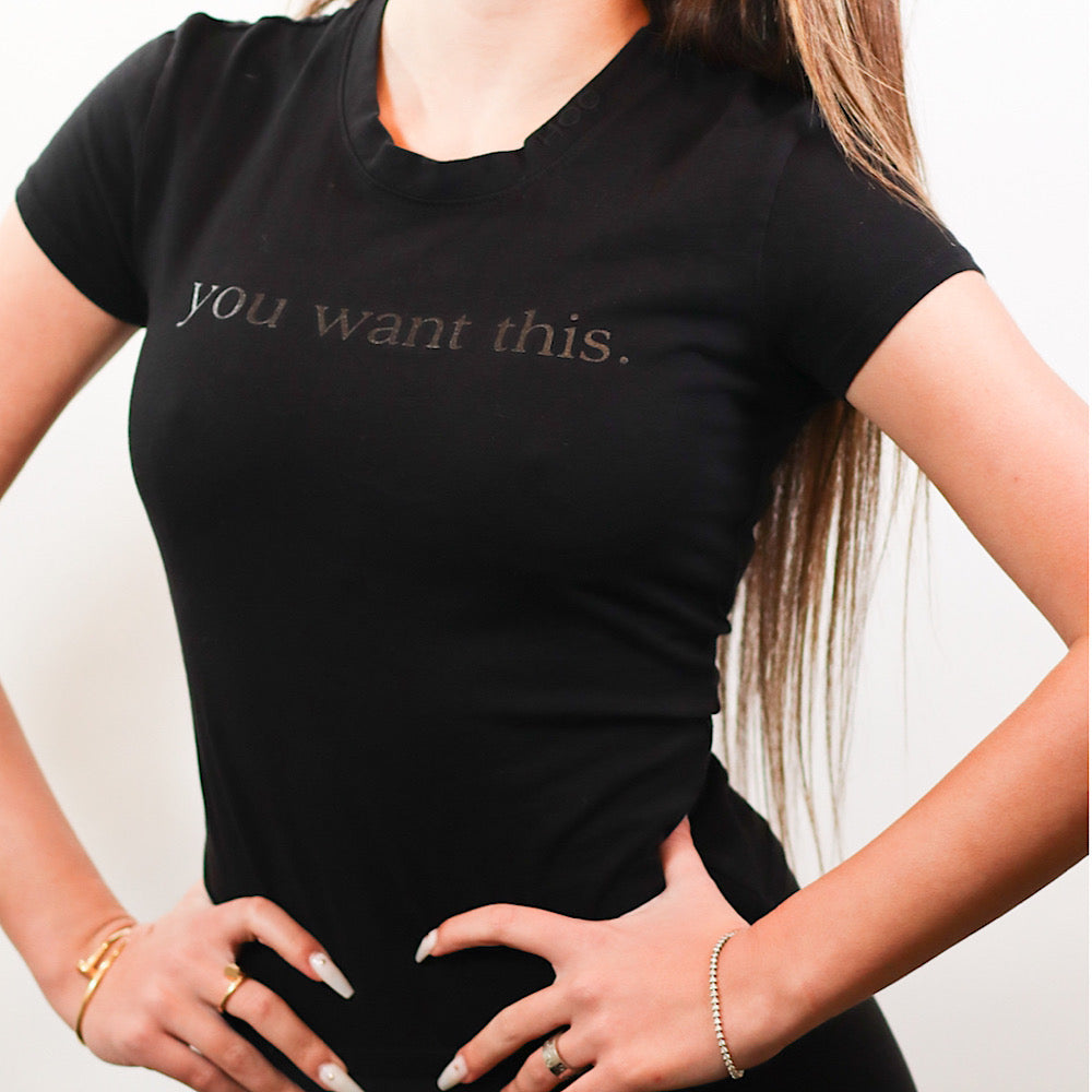 House Tee Black